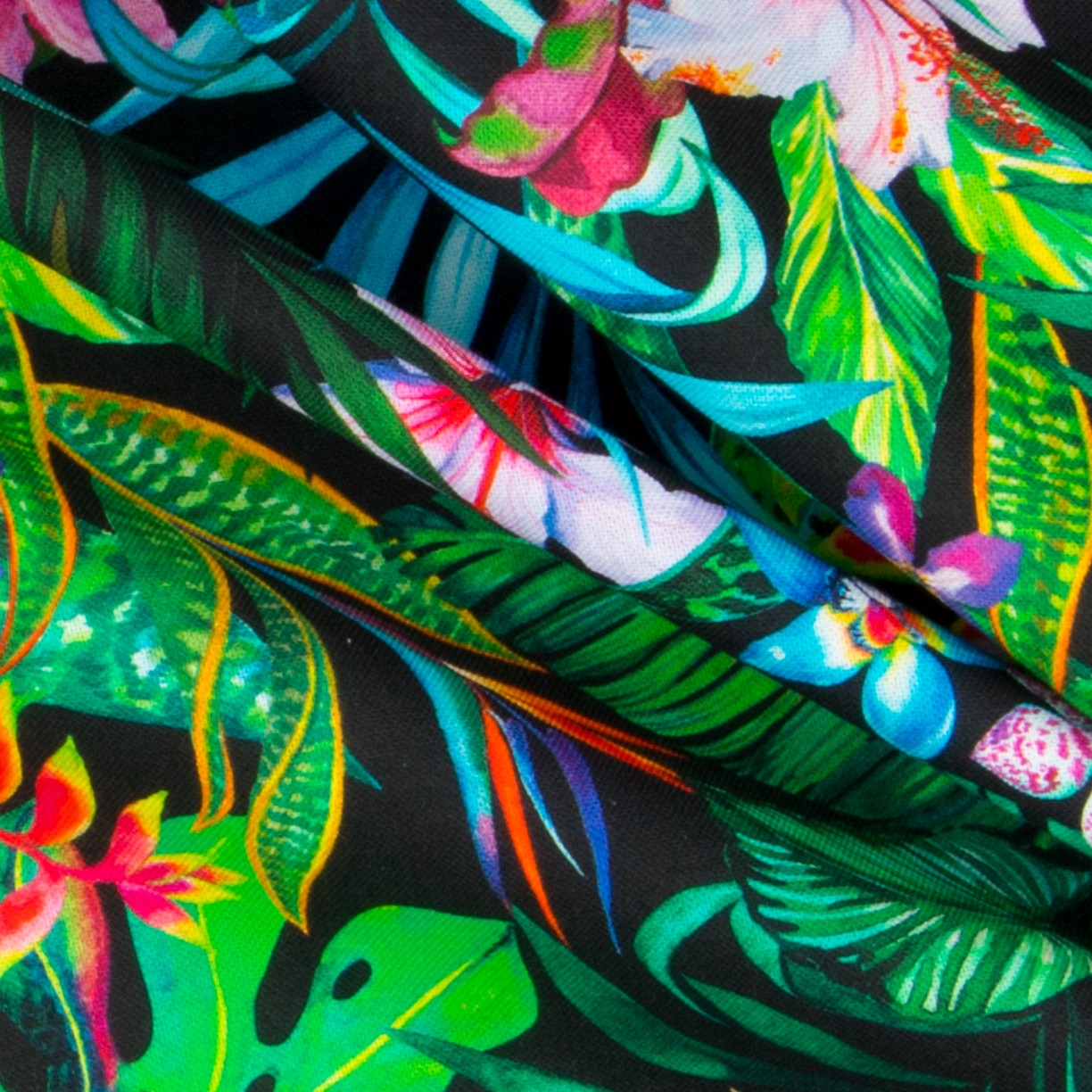 Tropical Segeltuch Schwarz - Ribes y Casals