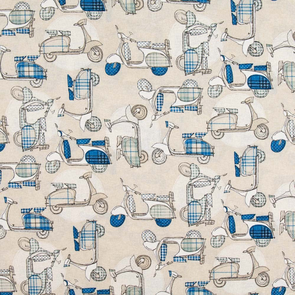 Vespas aus Segeltuch Beige - Ribes y Casals