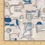 Vespas aus Segeltuch Beige - Ribes y Casals