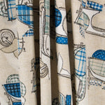 Vespas aus Segeltuch Beige - Ribes y Casals
