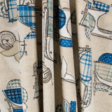 Vespas aus Segeltuch Beige - Ribes y Casals