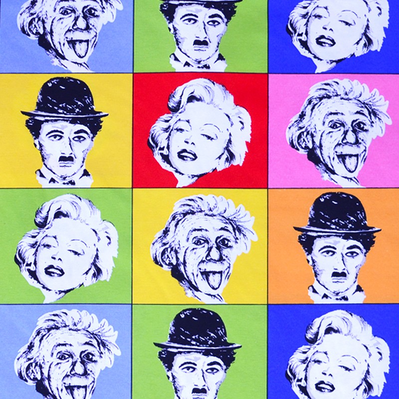 Mehrfarbiges Vintage-Leinwand - Ribes y Casals