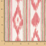 Canvas Baumwolle Canvas Mallorquina Rot Illetes - Ribes y Casals