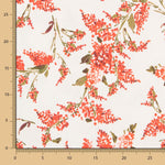 Bio-Baumwollsegeltuch Rosana Rot - Ribes y Casals