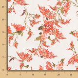 Bio-Baumwollsegeltuch Rosana Rot - Ribes y Casals