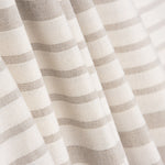 Canvas Baumwolle Baumwolle Streifen Schuss Beige - Ribes y Casals