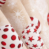 Canvas Weihnachtskugeln Ecru - Ribes y Casals