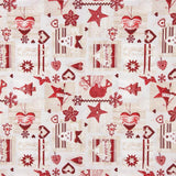 Stoff Weihnachten Tischdecke Buchstaben - Ribes y Casals