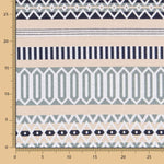 Bayadera Blau Jacquard Bayadera Polstermöbel - Ribes y Casals