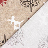 Rustikale Winter-Weihnachts-Leinwand - Ribes y Casals