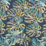 Marineblaues botanisches Segeltuch - Ribes y Casals
