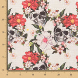 Leinwand Totenköpfe und Blumen - Ribes y Casals