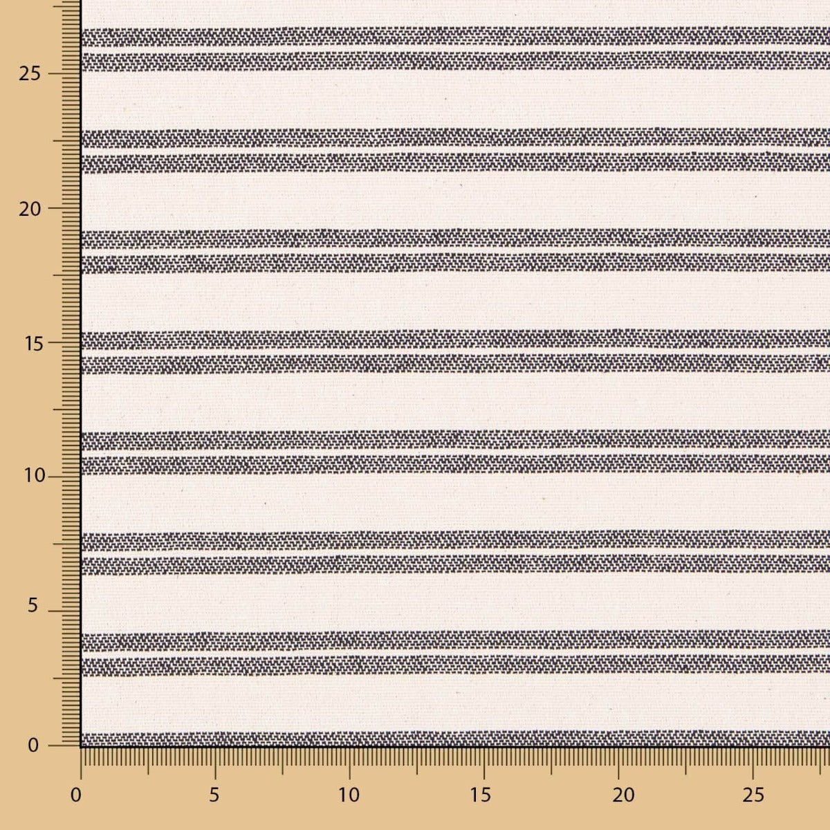 Polsterung Multi Stripes Schwarz - Ribes y Casals