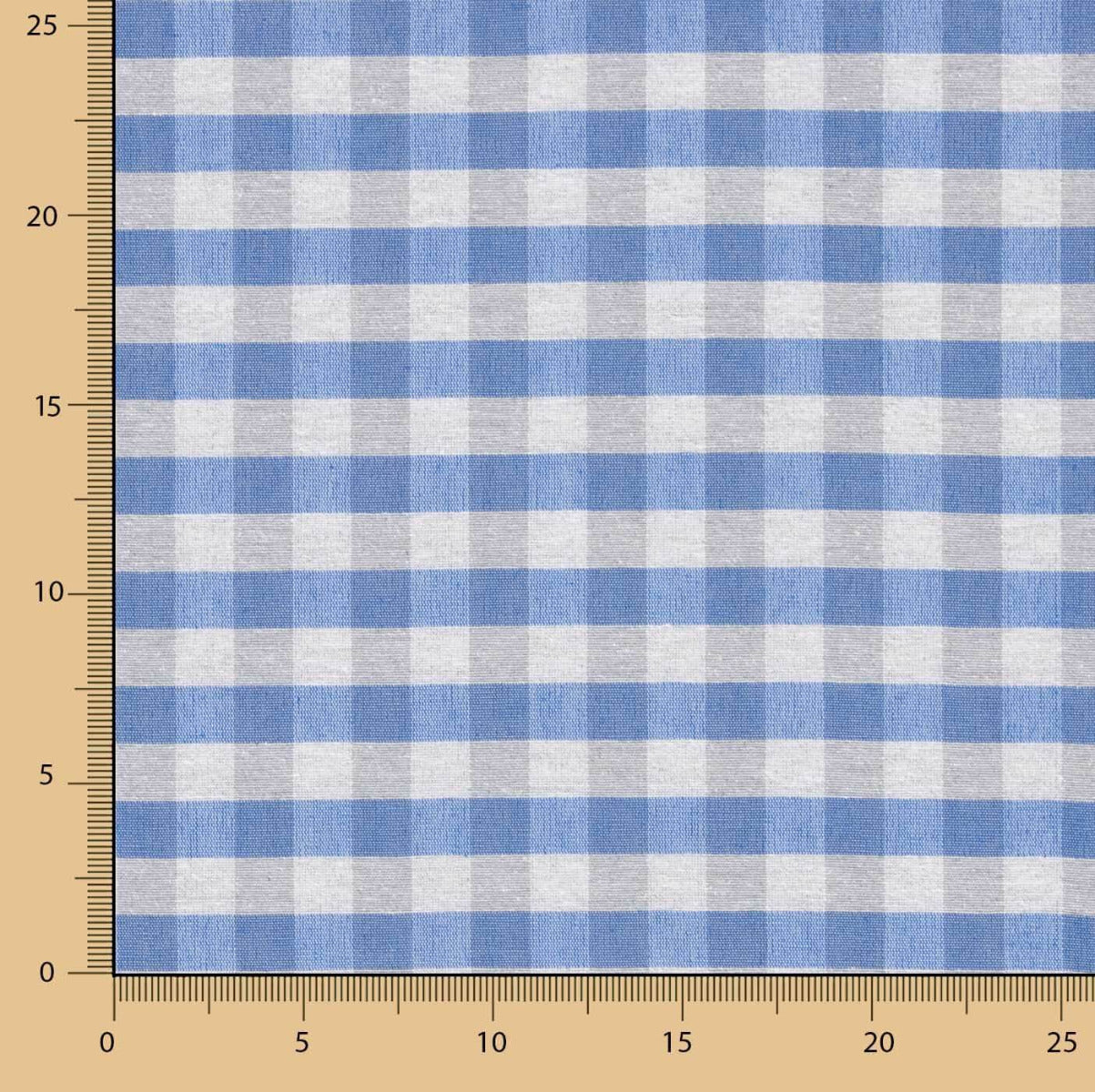 Segeltuch Plaid Manacor Grau-Royal - Ribes y Casals