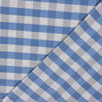 Segeltuch Plaid Manacor Grau-Royal - Ribes y Casals
