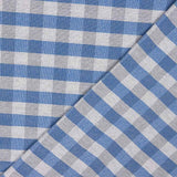 Segeltuch Plaid Manacor Grau-Royal - Ribes y Casals