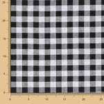 Canvas Plaid Manacor Schwarz-Grau - Ribes y Casals