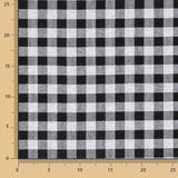 Canvas Plaid Manacor Schwarz-Grau - Ribes y Casals