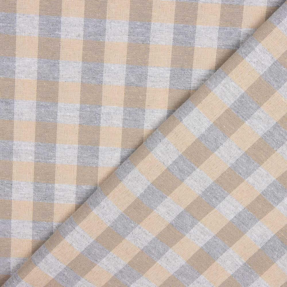 Segeltuch Plaid Manacor Grau-Türkis - Ribes y Casals