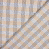 Leinwand Retal Leinwand Plaid Manacor Grau-Turrón 170x280 cm - Ribes y Casals