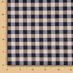 Manacor Quadrate Segeltuch Manacor Marine-Nougat - Ribes y Casals