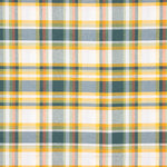 Gelb - Blaues Segeltuch Windowpane Checked Canvas - Ribes y Casals