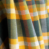 Gelb - Blaues Segeltuch Windowpane Checked Canvas - Ribes y Casals