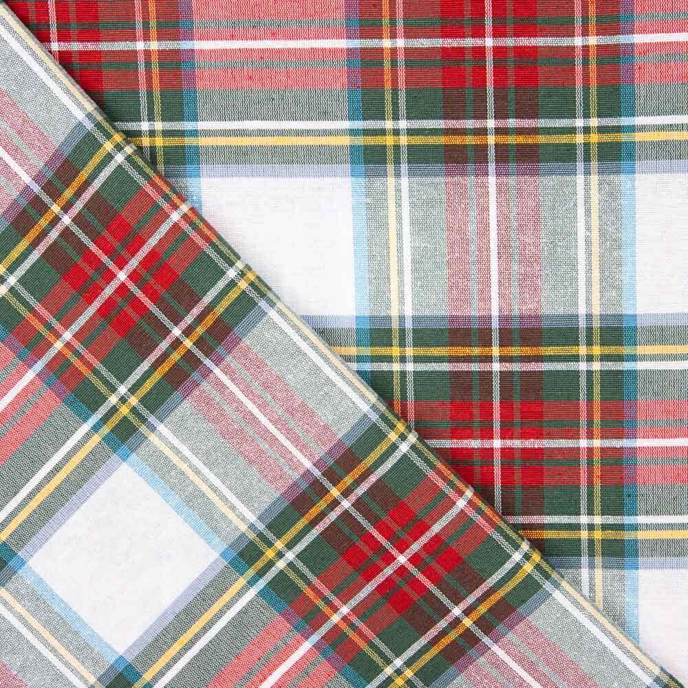 Gelb - Rotes Segeltuch Windowpane Checked Canvas - Ribes y Casals