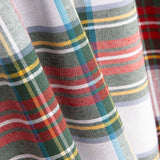 Gelb - Rotes Segeltuch Windowpane Checked Canvas - Ribes y Casals