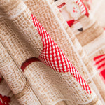 Canvas Weihnachten Holz Plaid - Ribes y Casals