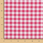 Maxi Strawberry Plaid Segeltuch - Ribes y Casals