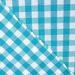 Canvas Plaid Maxi Türkis - Ribes y Casals