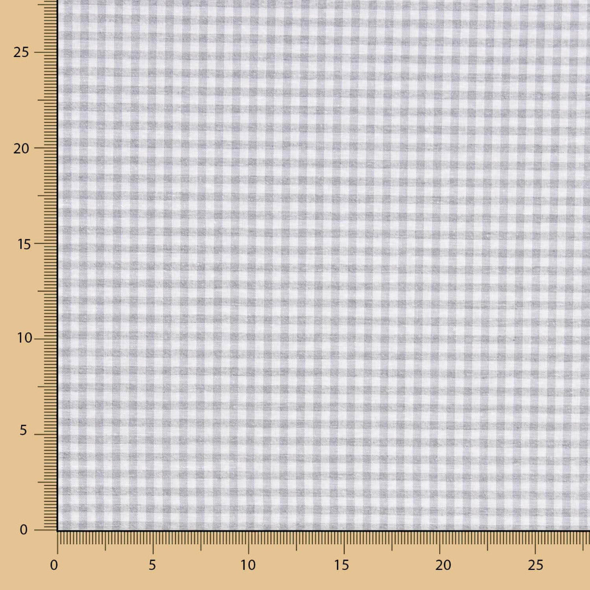 Canvas Plaid Mini Grau - Ribes y Casals