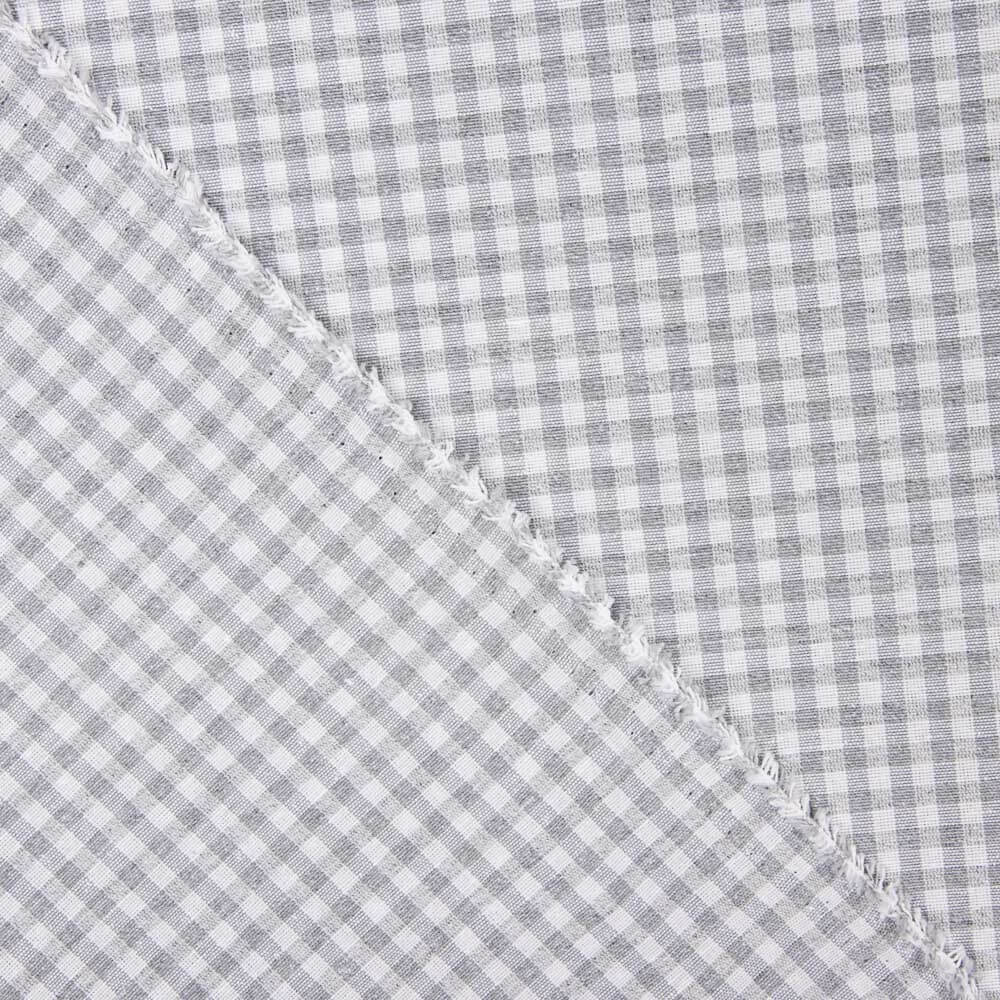 Canvas Plaid Mini Grau - Ribes y Casals