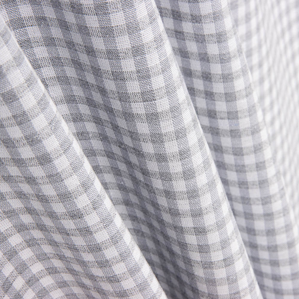 Canvas Plaid Mini Grau - Ribes y Casals