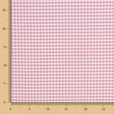 Segeltuch Mini Kariert Rosa - Ribes y Casals