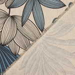 Canvas Culla Bedruckter Denim Blume - Ribes y Casals