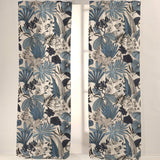 Canvas Culla Bedruckter Denim Blume - Ribes y Casals