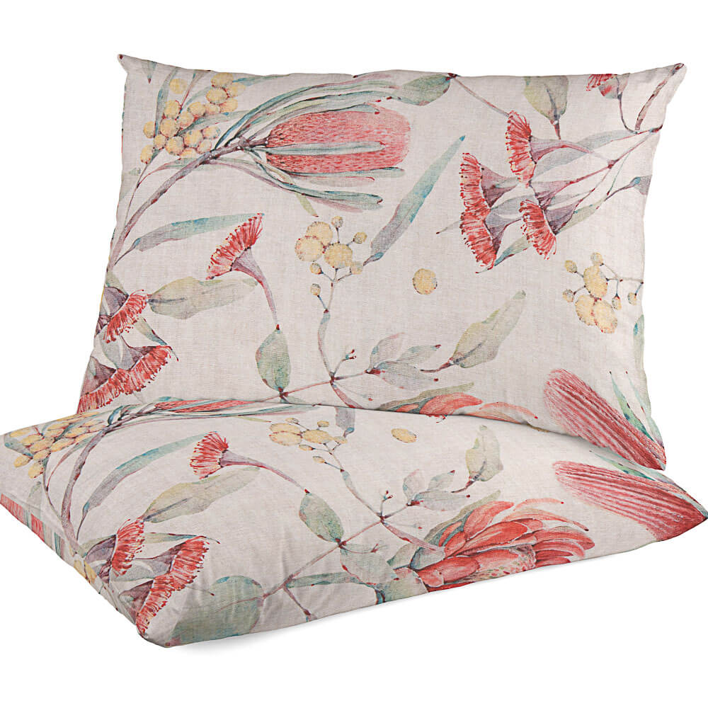Bedrucktes Segeltuch Blumen Ainara - Ribes y Casals
