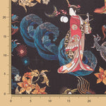 Samurai Dragon Canvas Schwarz - Ribes y Casals