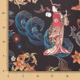 Samurai Dragon Canvas Schwarz - Ribes y Casals