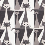 Bedrucktes Canvas Baumwolle Katzen - Ribes y Casals