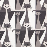 Bedrucktes Canvas Baumwolle Katzen - Ribes y Casals
