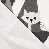 Bedrucktes Canvas Baumwolle Katzen - Ribes y Casals