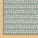 Segeltuch Bedruckte Baumwolle Geometrisch Porzellan - Ribes y Casals