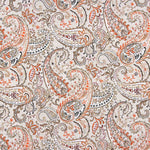 Bedrucktes Kaschmirsegeltuch Beige Orange - Ribes y Casals
