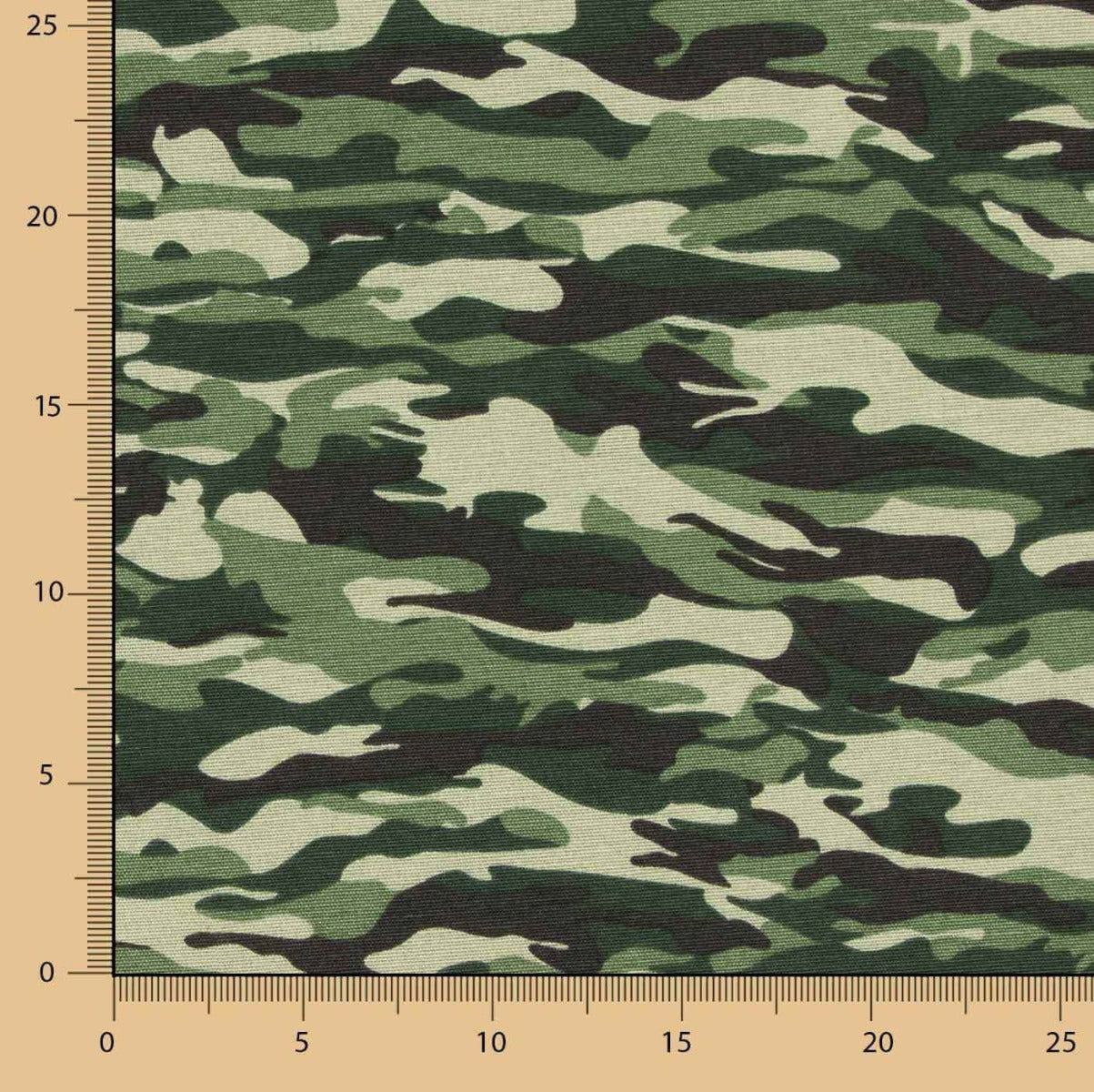 Camouflage bedrucktes Segeltuch - Ribes y Casals