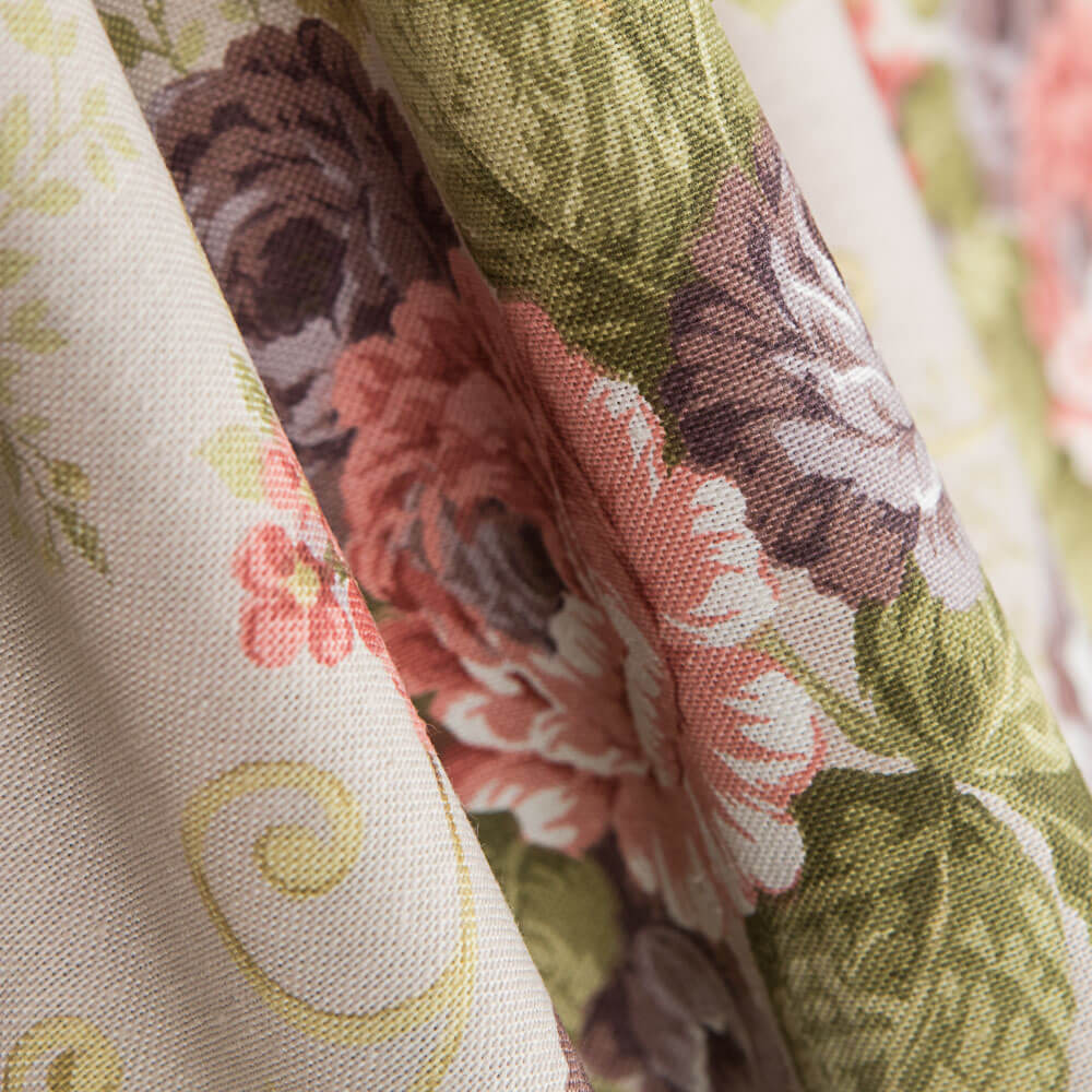 Cretona Bedrucktes Segeltuch Cretona Beige - Ribes y Casals