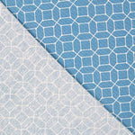 Denim Geometrisch bedrucktes Segeltuch - Ribes y Casals