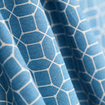 Denim Geometrisch bedrucktes Segeltuch - Ribes y Casals
